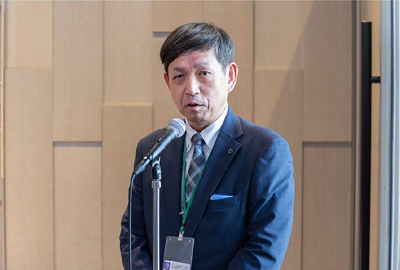 湯上副学長の閉会挨拶