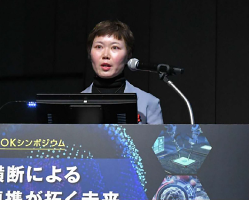 郭准教授の講演の様子